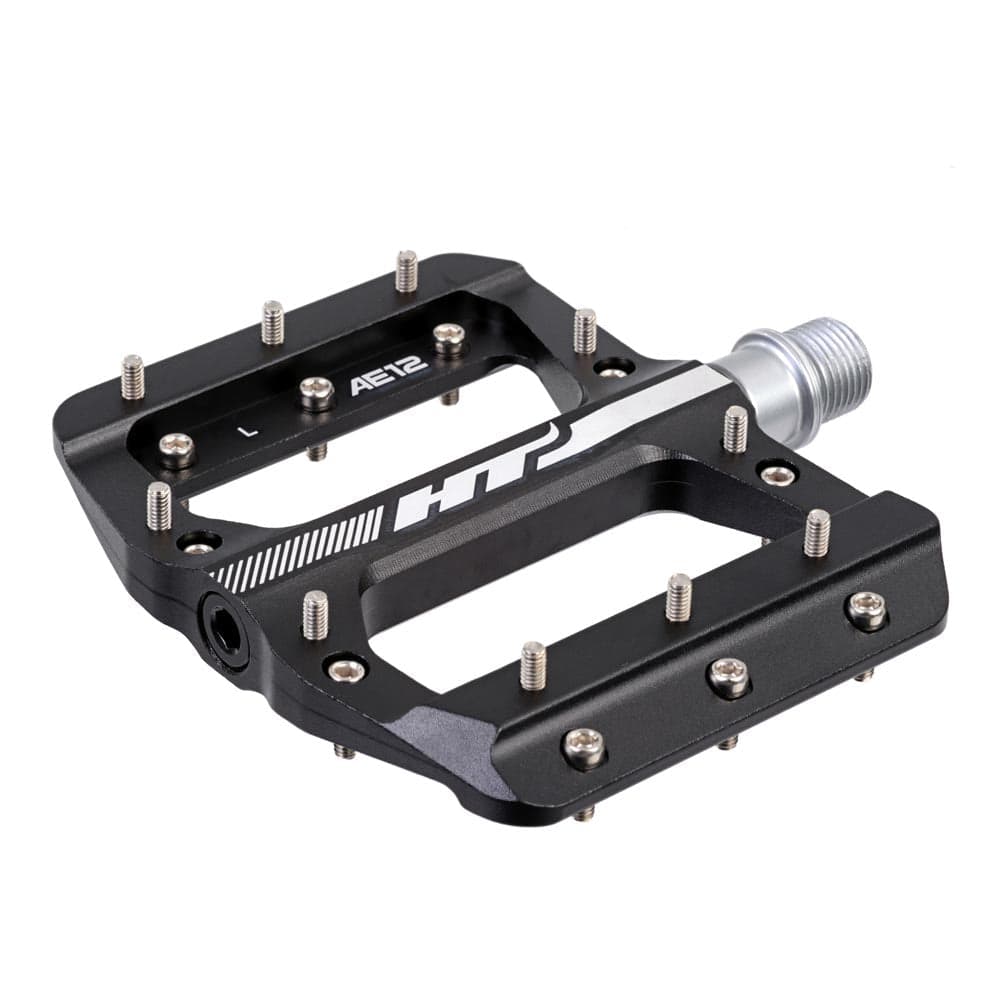 HT Components AE12 Pedals Black 9/16"