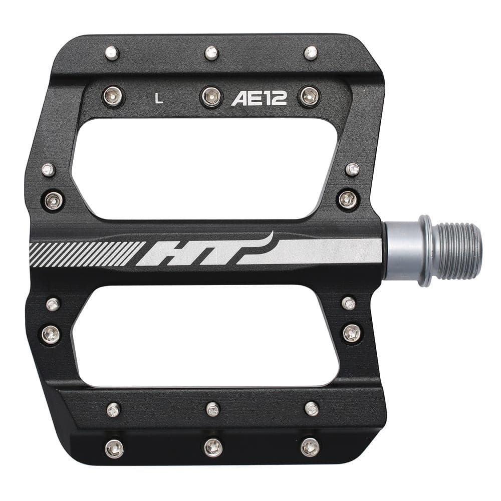 HT Components AE12 Pedals Black 9/16"