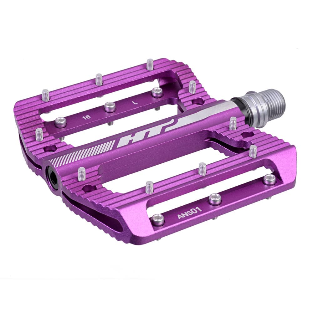 HT Components ANS01 Pedals Red 9/16"