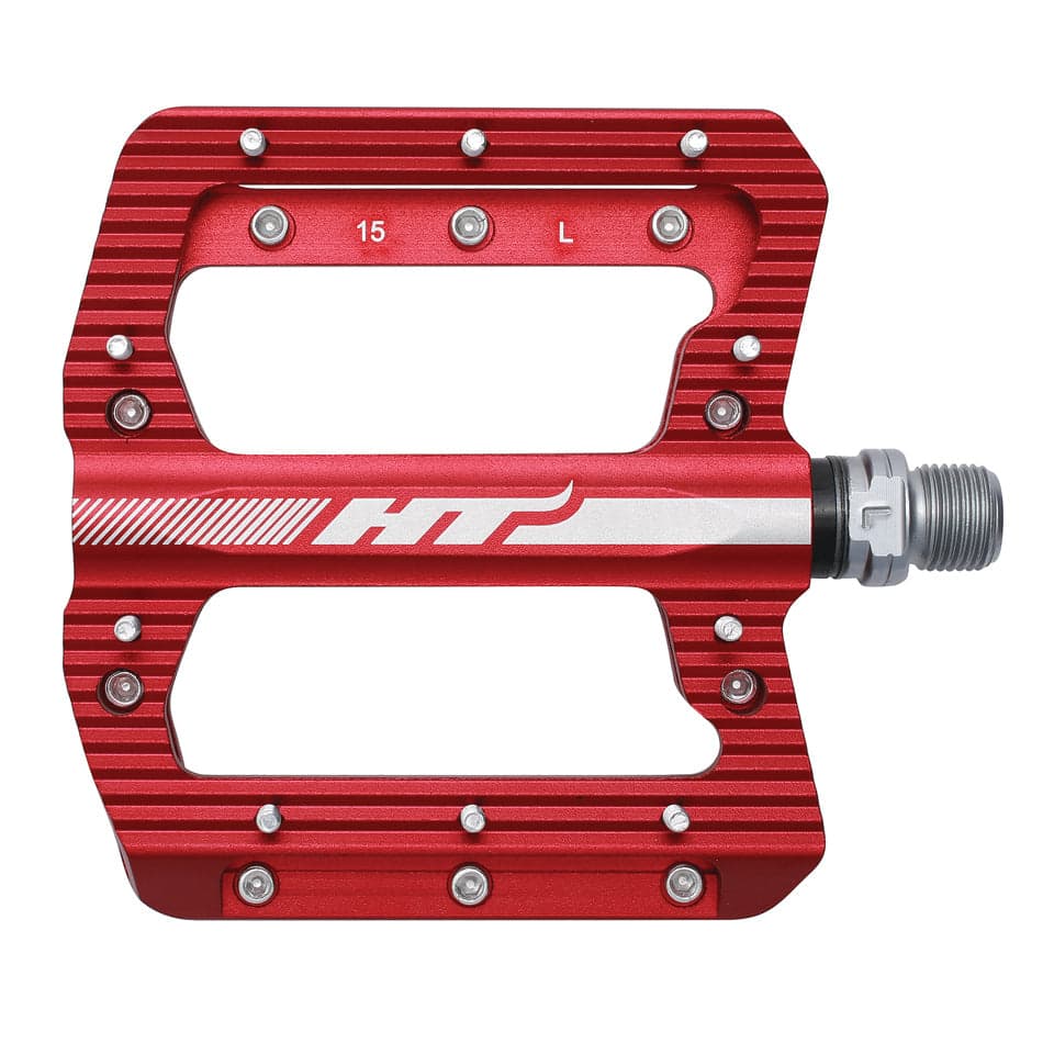 HT Components ANS01 Pedals Red 9/16"
