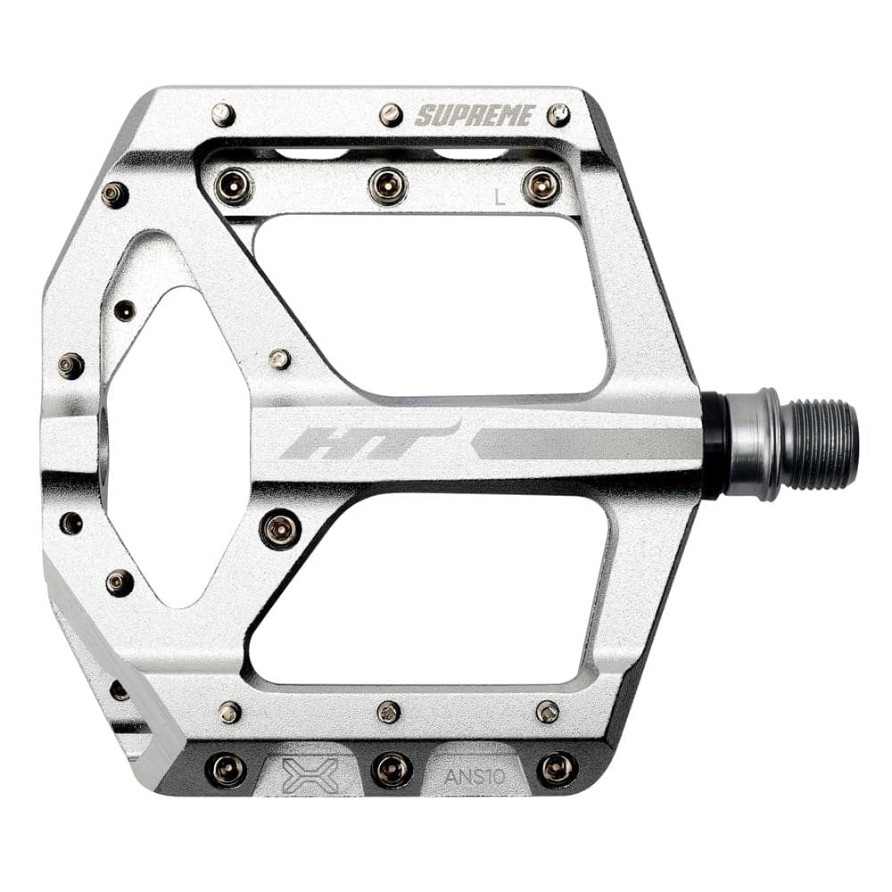HT Components ANS-10 Supreme Pedals Silver 9/16"