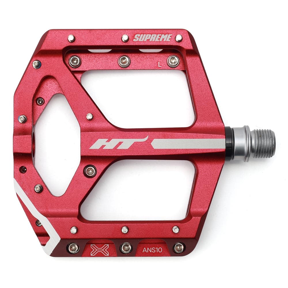 HT Components ANS-10 Supreme Pedals Red 9/16"