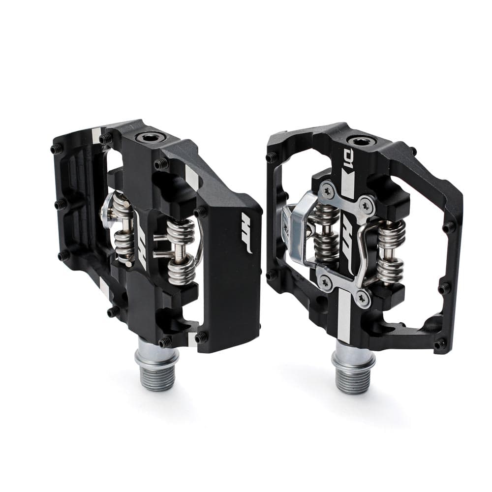 HT Components D1 Pedals Black 9/16"