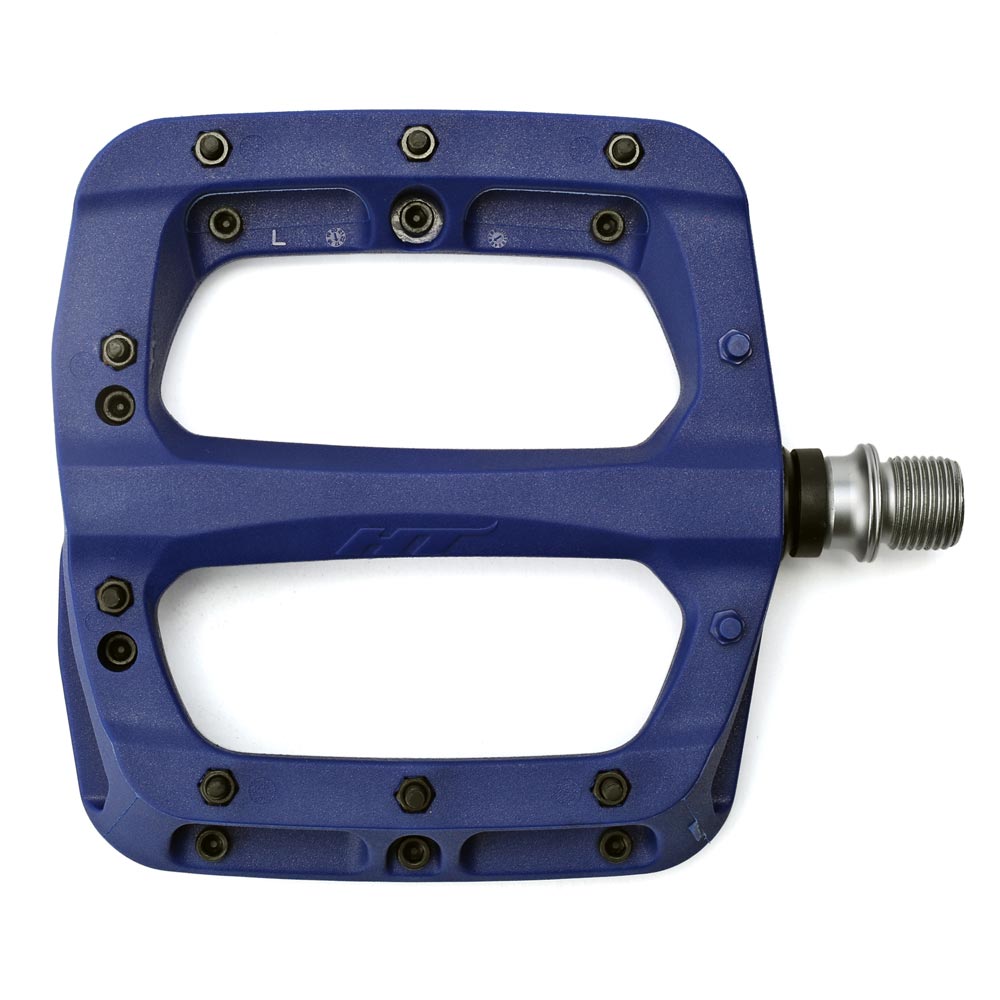 HT Components PA03A Pedals Dark Blue 9/16"