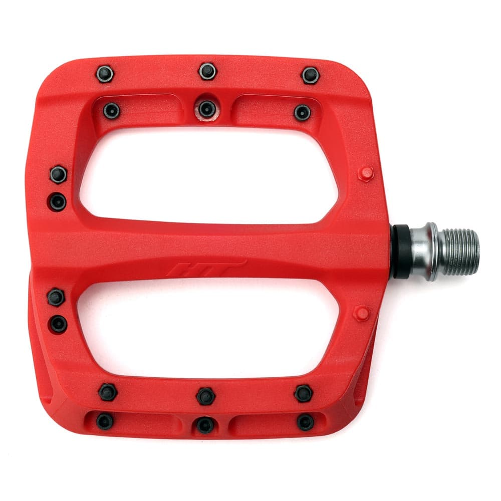 HT Components PA03A Pedals Red 9/16"