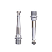 HT Components Pedal Axle Kit 9/16 Silver