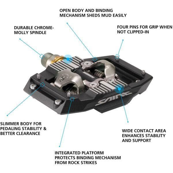 Shimano Pedals PD-M821 Saint SPD pedals