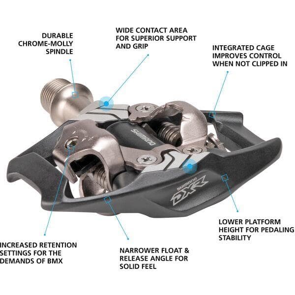 Shimano Pedals PD-MX70 DXR SPD pedals
