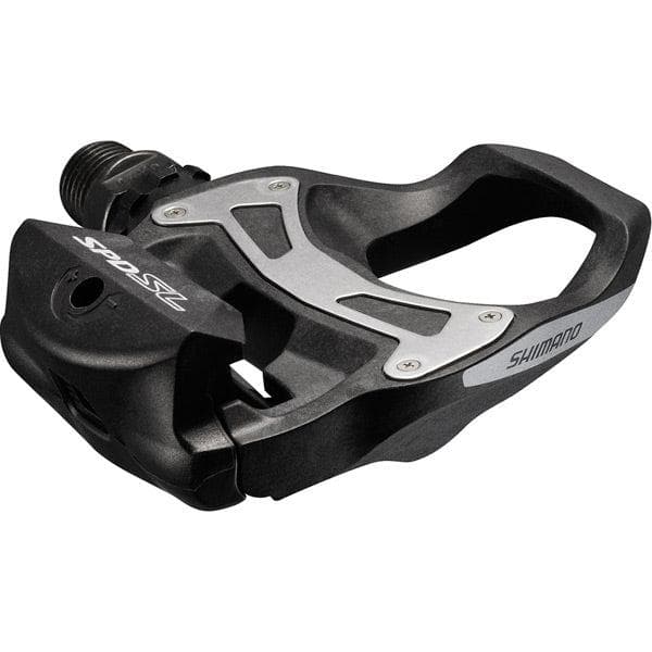Load image into Gallery viewer, Shimano Pedals PD-R550 SPD SL Road pedals; resin composite; black
