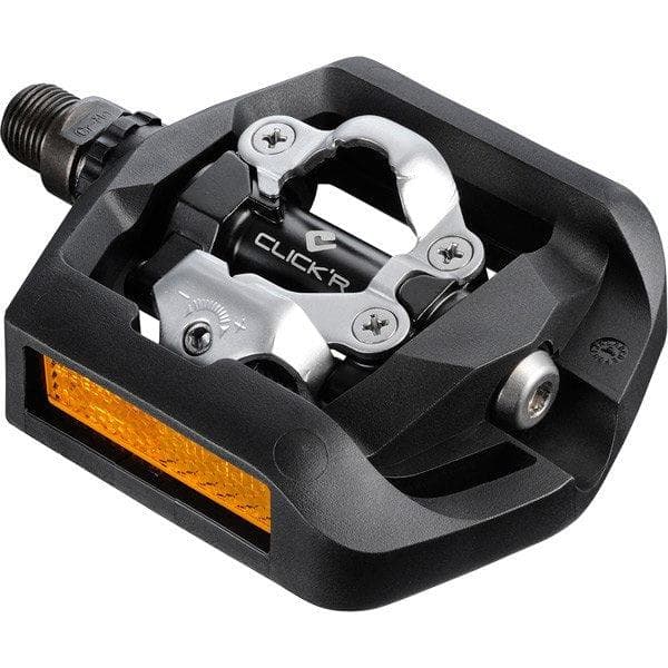 Load image into Gallery viewer, Shimano Pedals PD-T421 CLICK&#39;R pedal; pop up mechanism; black
