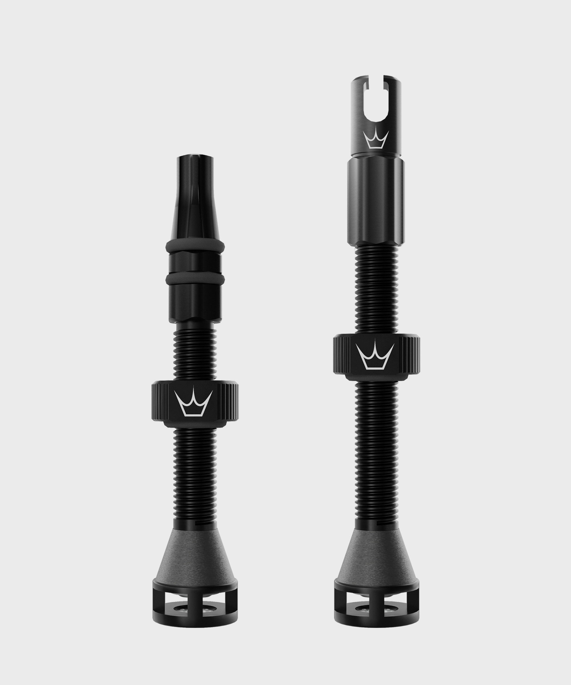 Peatys Holeshot Fast Flow Tubeless Valves - MX / Black