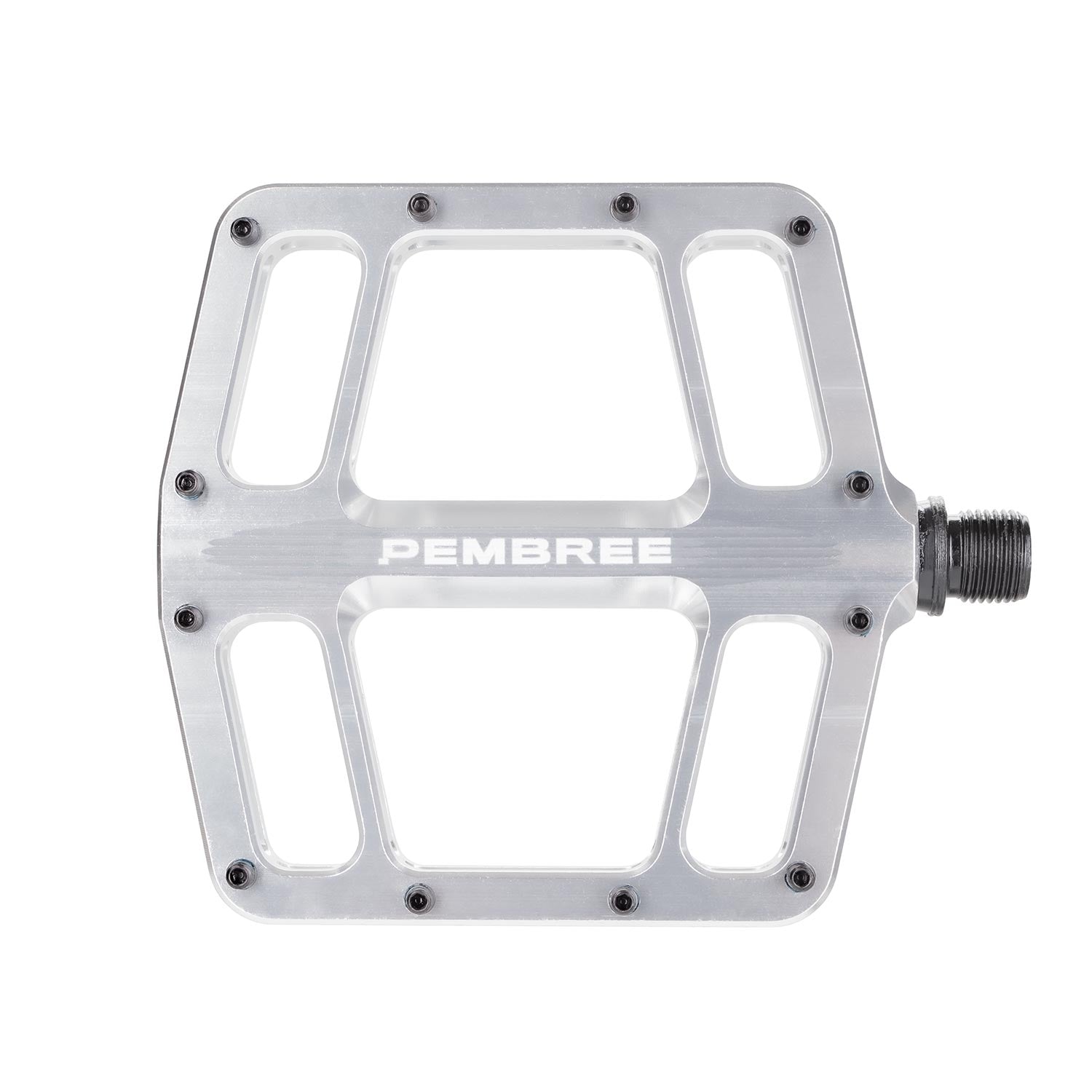 Pembree D3A Flat Pedal Large Silver