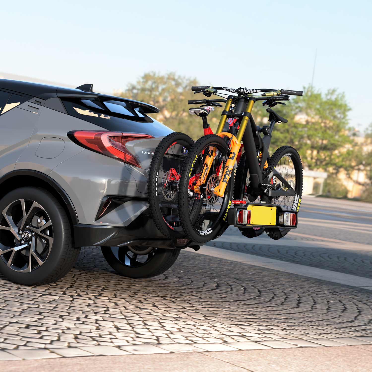 Peruzzo Siena 2 Bike Tow Ball Carrier Car Rack -  -