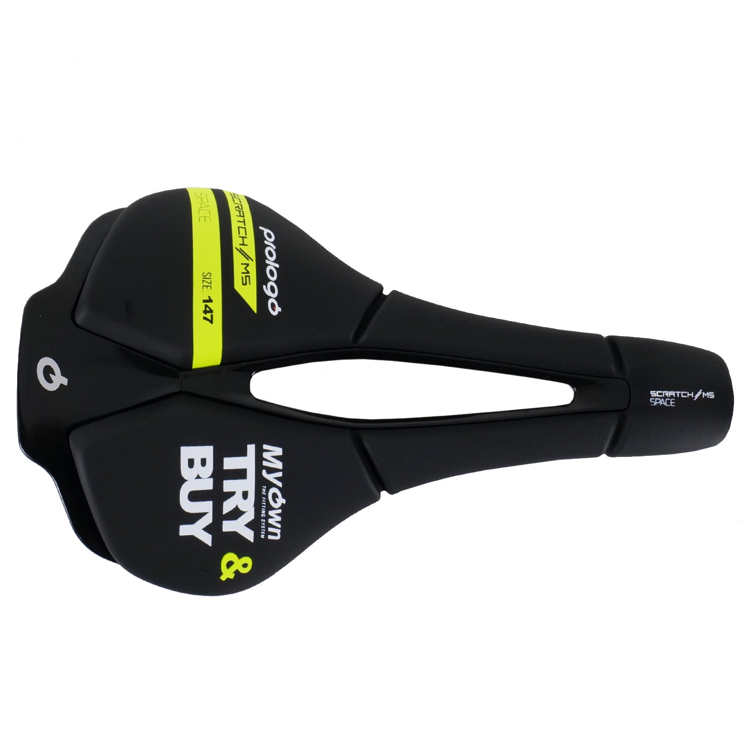Prologo Scratch M5 Space PAS 147 Steel - 147mm - Black-Yellow Scratch
