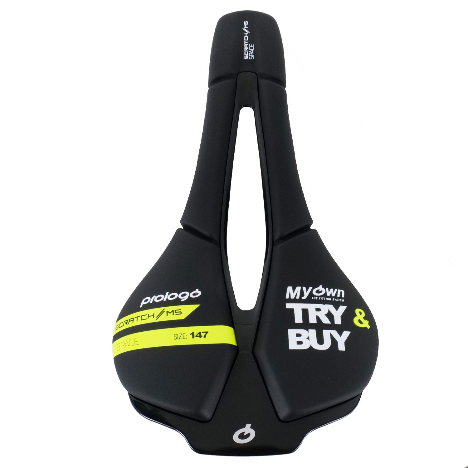 Prologo Scratch M5 Space PAS 147 Steel - 147mm - Black-Yellow Scratch