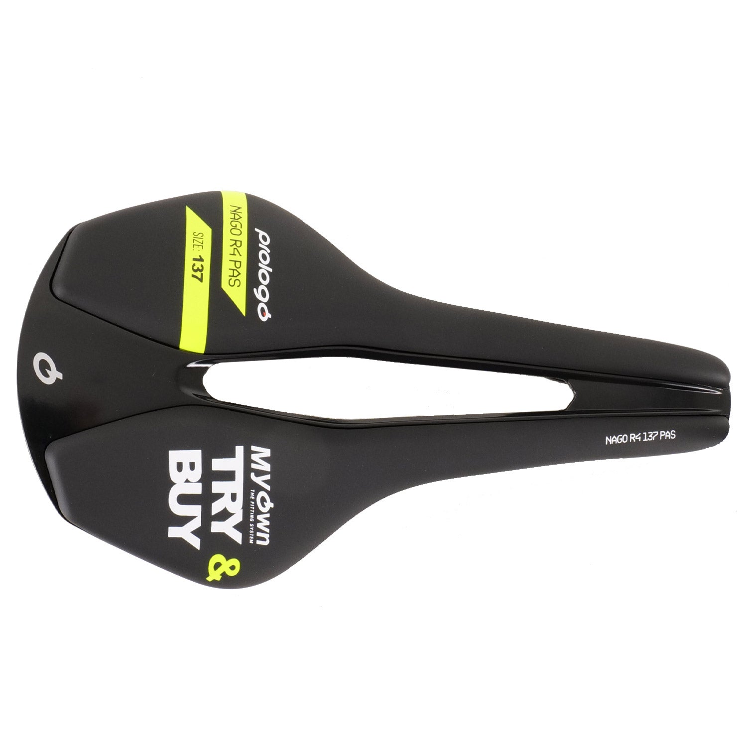 Prologo Nago R4 PAS Steel 137 - 137mm - Black-Yellow Nago