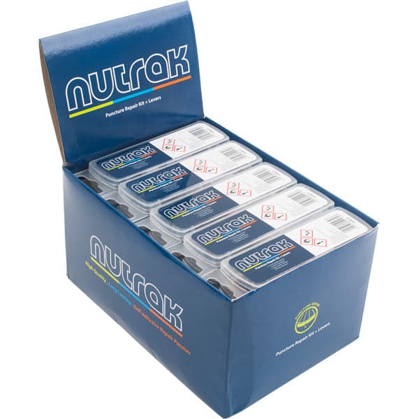 Nutrak Puncture Repair Kit; Including Tyre Levers