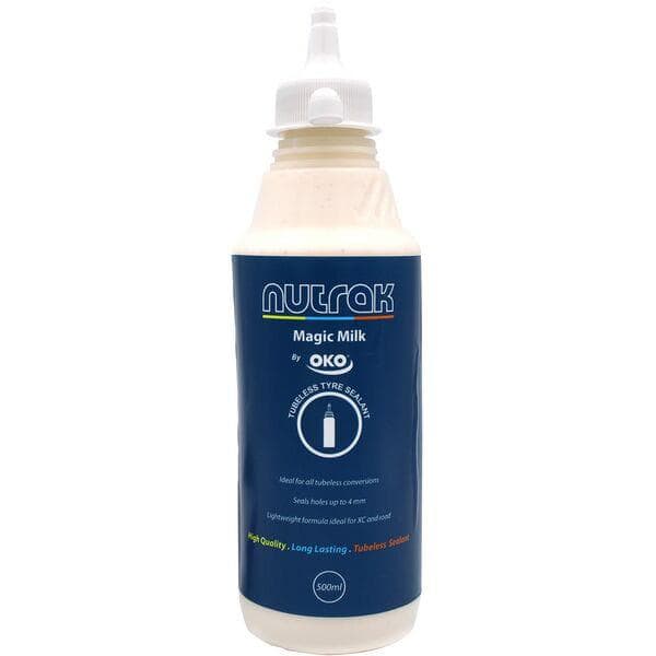 Nutrak Magic Milk tubeless tyre sealant; 250ml