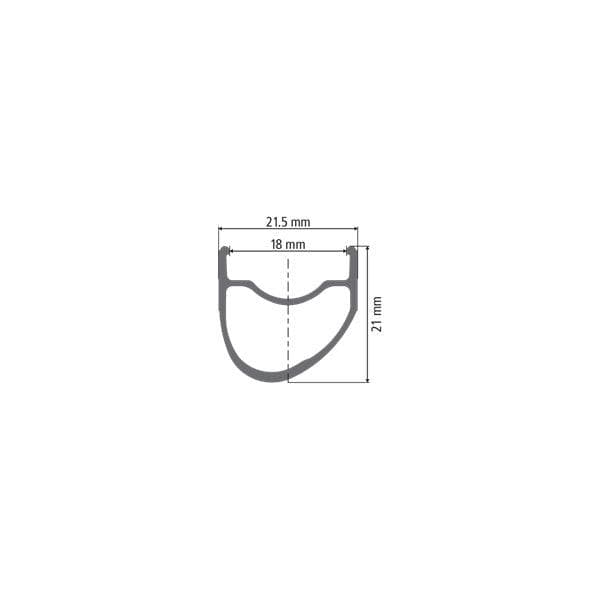 DT Swiss PR 1400 DICUT wheel Oxic clincher 21 x 18 mm QR front