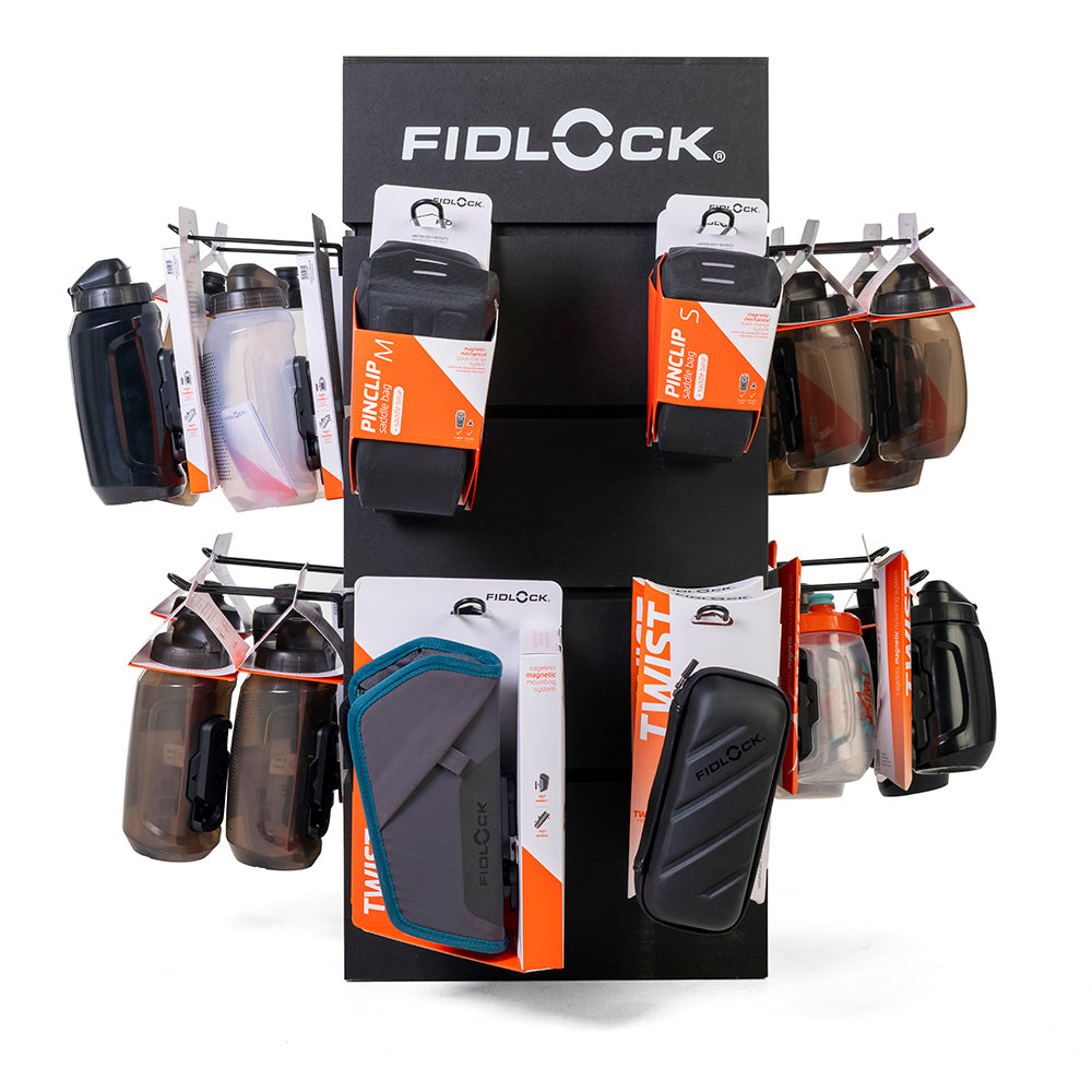Fidlock Counter Display Unit inc Stock 76x35x35cm Black