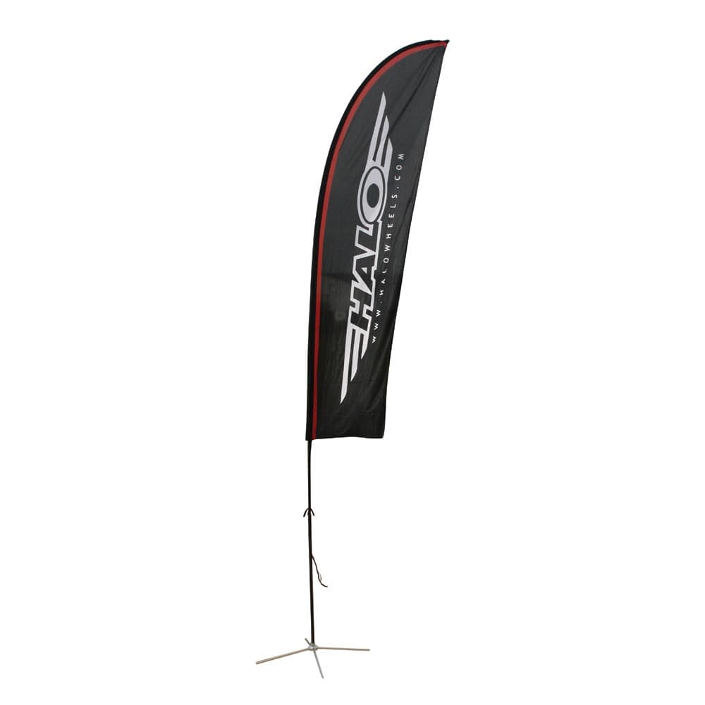 Halo Halo Promotional Flag Black 80cm