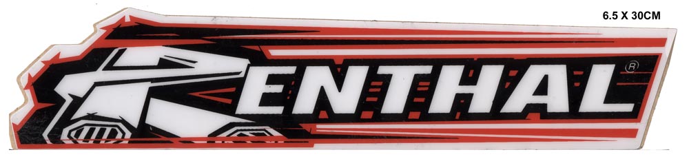 Renthal Logo Stickers  300mm