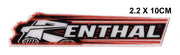 Renthal Logo Stickers  100mm
