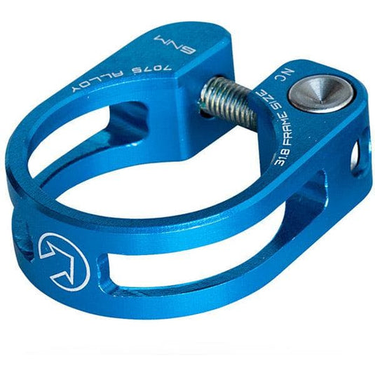 PRO Performance Seatpost Clamp; 28.6mm; Blue