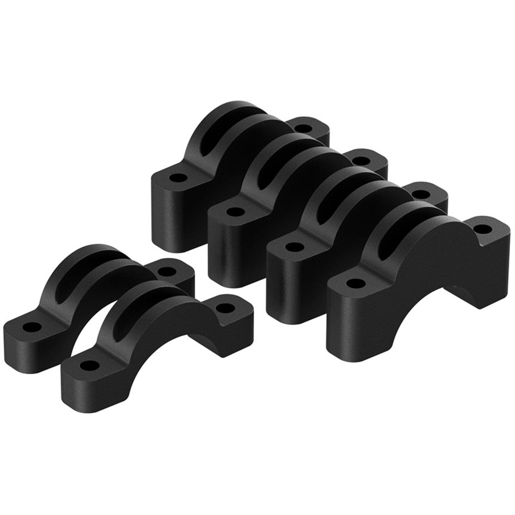 PRO Clip On Spacer Set; Alloy to fit PRO Extensions 2x10mm; 4x20mm