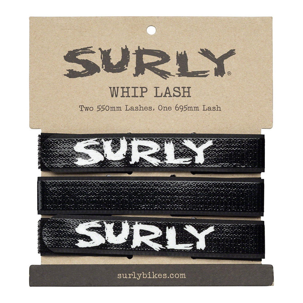 Surly - Parts Whip Lash Gear Straps Black 550/695mm