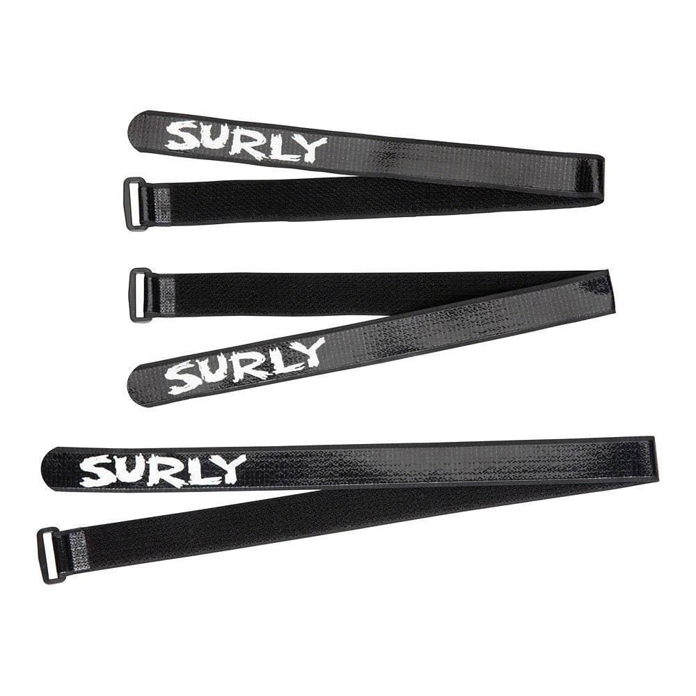 Surly - Parts Whip Lash Gear Straps Black 550/695mm