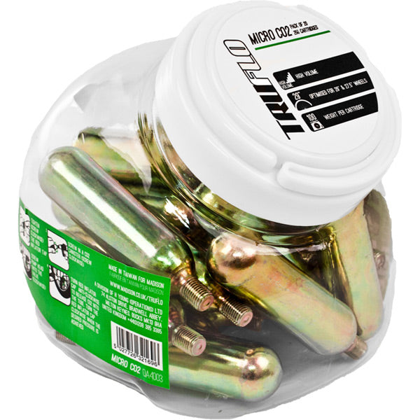 Truflo Micro CO2 pump bulk refill pack (20 x 25 g cartridges)