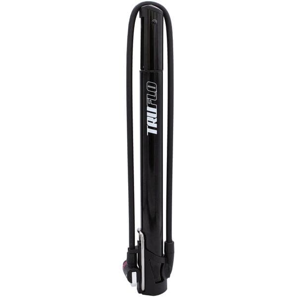 Truflo Air Flow MiniTrax CNC Mini Floor Pump with Extra-long hose; black