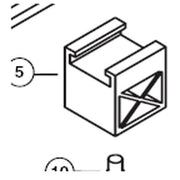 Park Tool 1123-2 - Sliding block for WAG-4