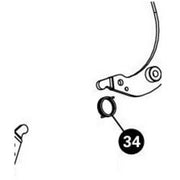 Park Tool 222SL - Left hand caliper spring for TS-4.2