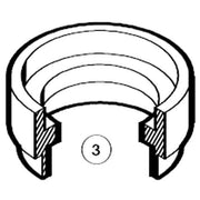 Park Tool 834 - 1" stepped cup #3 CRS-1