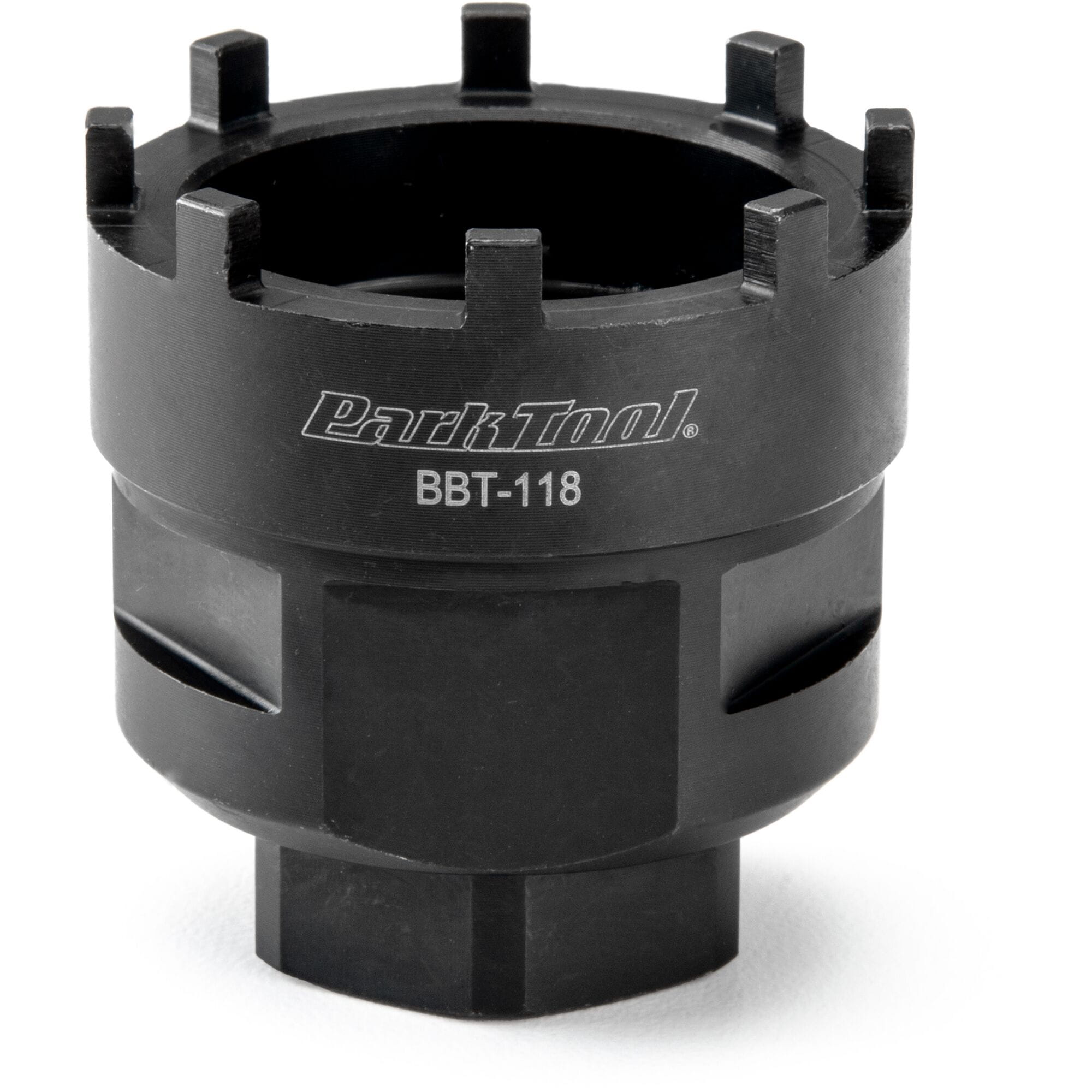 Park Tool BBT-118 - Heavy Duty Steel Bottom Bracket Tool - 8-notch cups: Shimano / ISIS