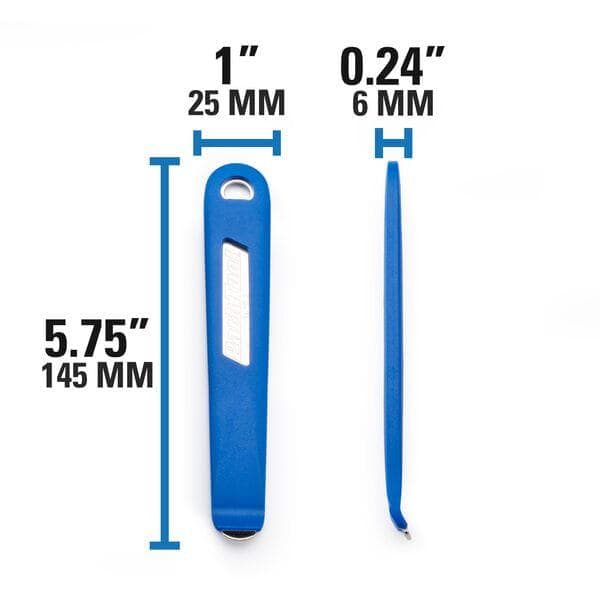 Park Tool TL-6.3 - Steel-Core Tyre Lever Set Of 2 Carded