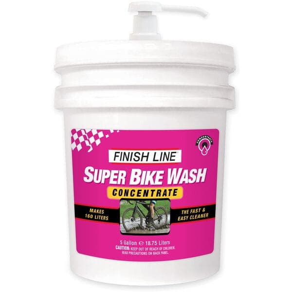 Finish Line Super Bike Wash Concentrate Refill Pail - 5 gallon / 19 litres
