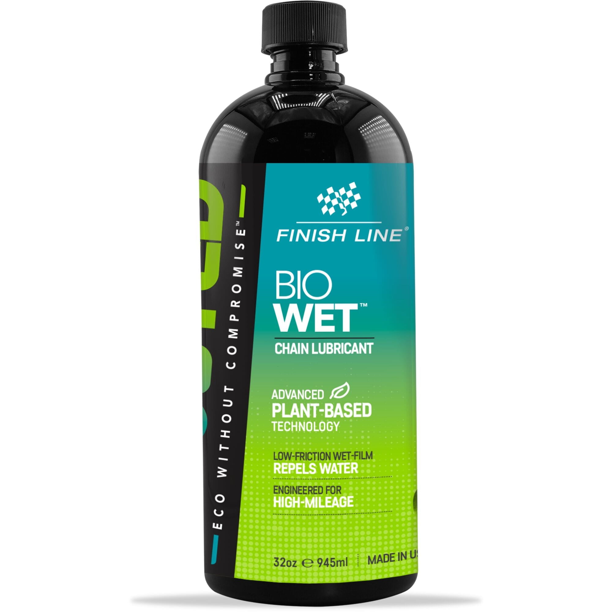 Finish Line BOOSTED? - Bio Wet Chain Lubricant - Plant-Based - 32oz/946ml - Bottle