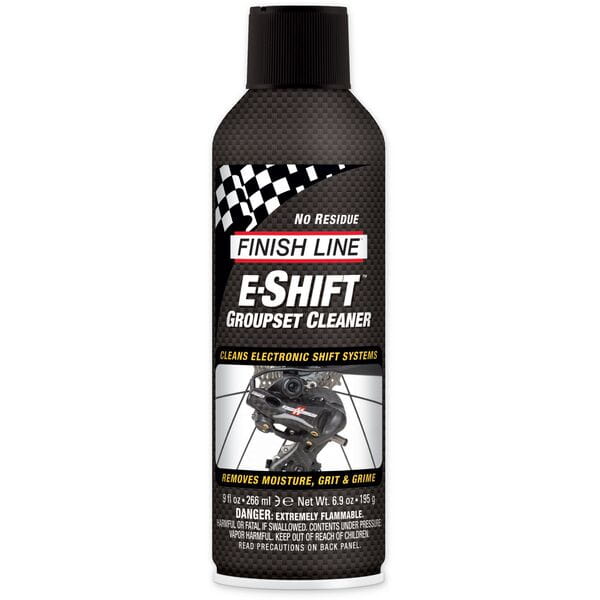Finish Line E-Shift Groupset Cleaner Aerosol - 9 oz / 270 ml - Box of 6