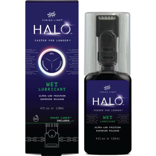 Finish Line Halo Wet Lubricant - 4oz/120ml - Bottle and Smart Luber