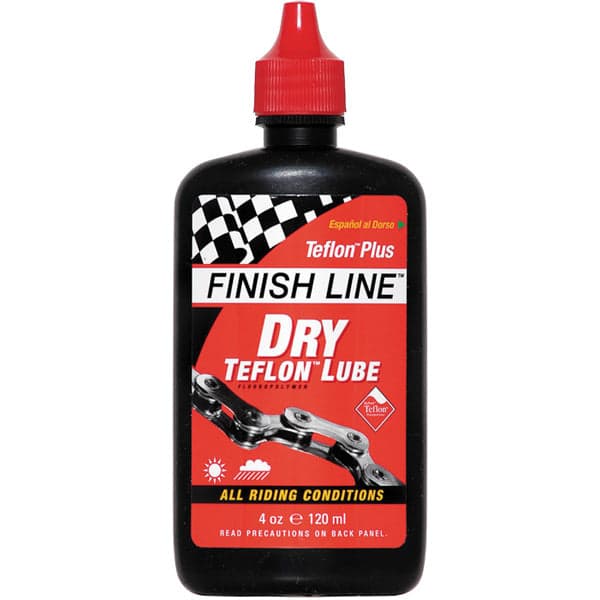 Finish Line Dry Chain Lube (Teflon Plus) - 8 oz / 240 ml