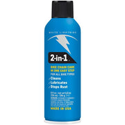 White Lightning 2 in 1  - Chain Lube / Cleaner - 8oz /240ml Aerosol - Box of 6