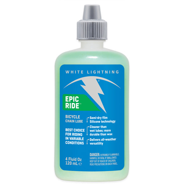 White Lightning Epic Ride - Chain Lube - 4oz / 120ml - Box of 12