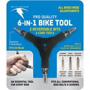 White Lightning 6 in 1 Bike Tool - Box of 5