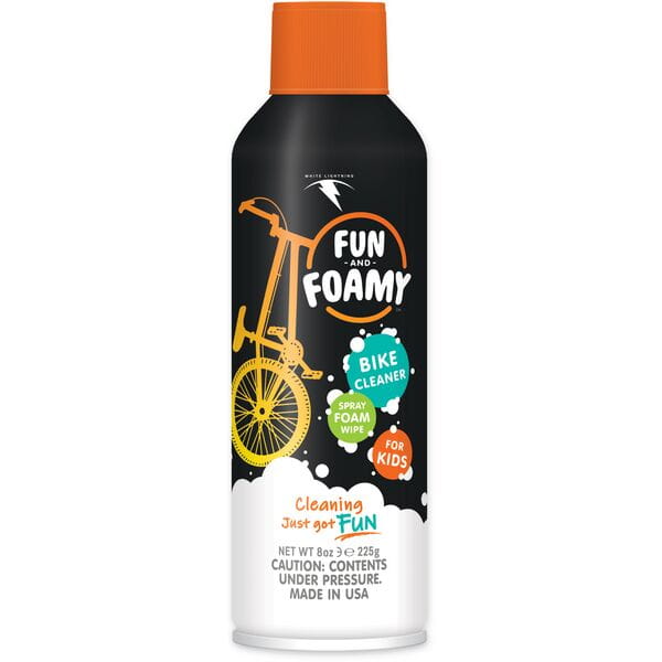 White Lightning Fun and Foamy - Kids Bike Wash - 8oz / 240ml - Box of 6