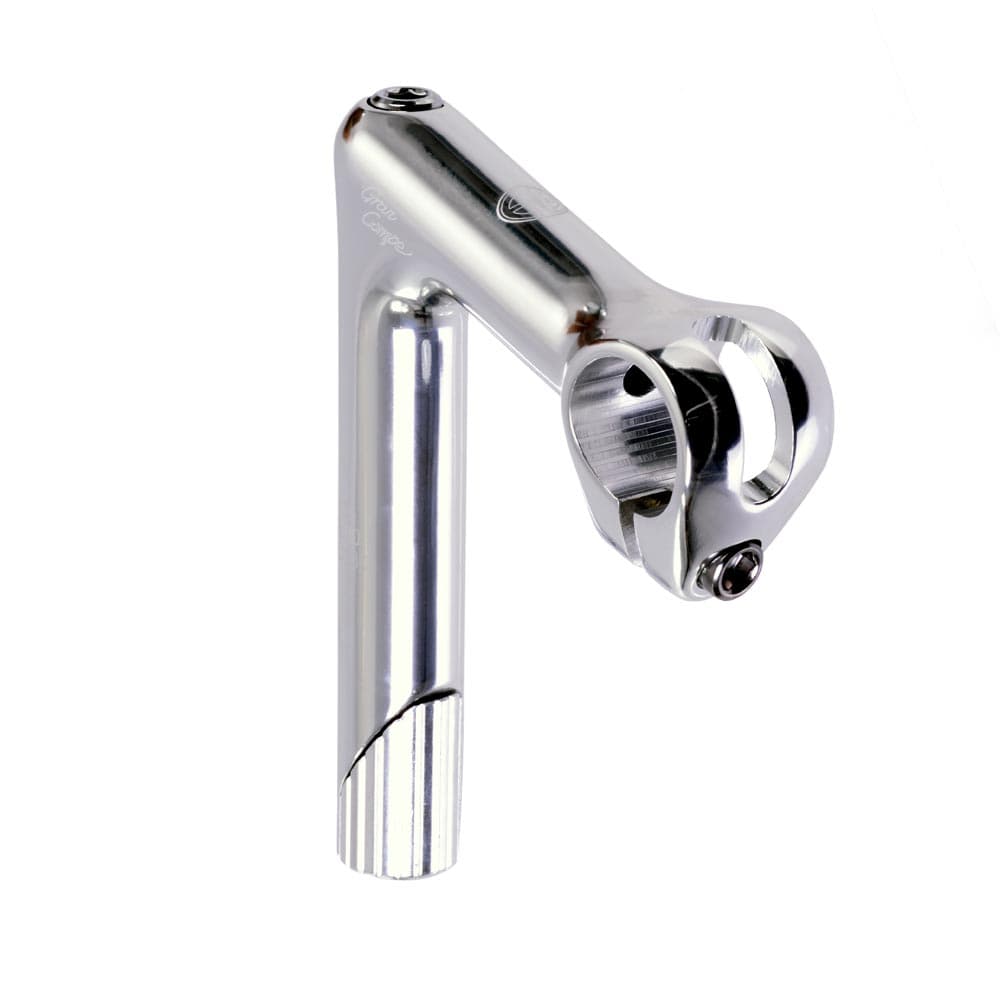 Dia-Compe ENE Hole-in Stem Polished Silver 80mm