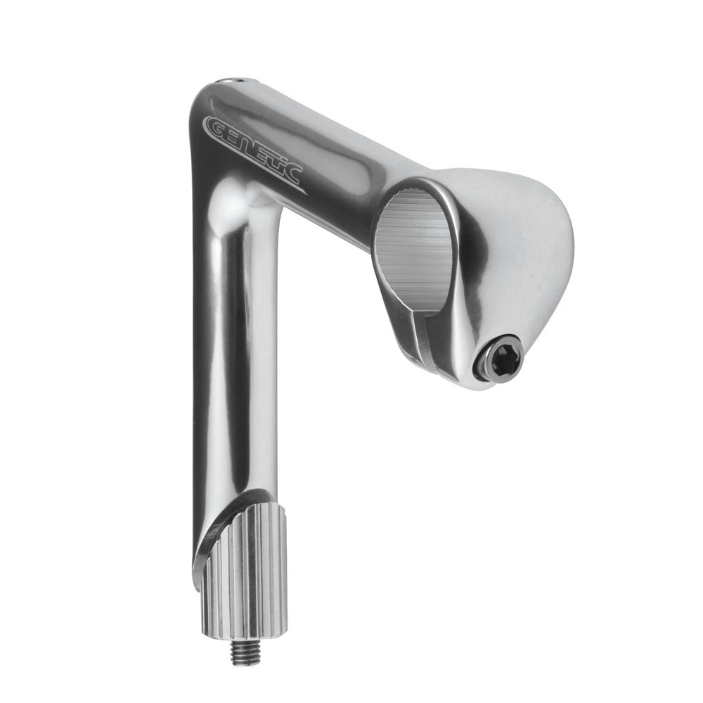 Genetic Hyoid Alloy Quill Road Stem Polished Silver