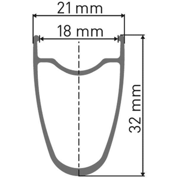 DT Swiss RR 511 SBWT 20 hole Presta-drilled black